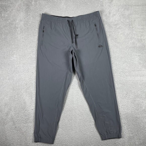 Quiksilver Other - Quiksilver DryFlight Joggers Mens XL Gray Regular Fit Training Pants